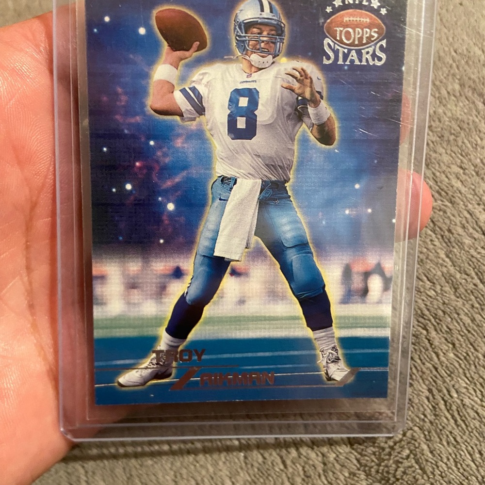 Dallas cowboys troy aikman 1998 card